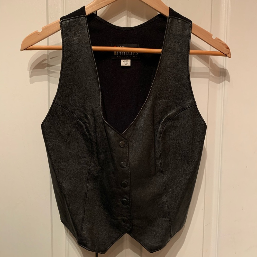 Leather Vest